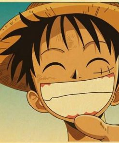 One Piece Luffy Poster With A Big Smile OMN1111 35X50cm Official ONE PIECE Merch