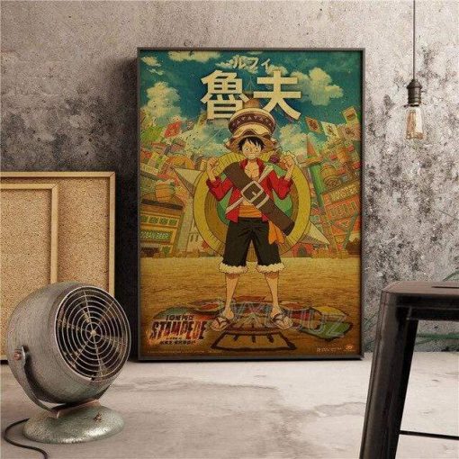 Poster One Piece Monkey D Luffy Stampede OMN1111 12x20cm Official ONE PIECE Merch