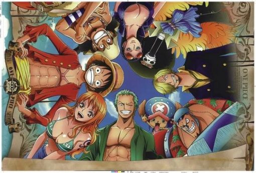 Puzzle 1000 Pieces One Piece Poster Mugiwara OMN1111 Default Title Official ONE PIECE Merch