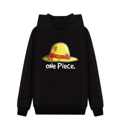 One Piece Straw Hat Sweatshirt OMN1111 Black / XXS Official ONE PIECE Merch
