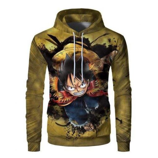 One Piece Sweatshirt The Charge of Luffy OMN1111 XXS Official ONE PIECE Merch
