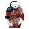 One Piece Luffy Ace Hat Sweatshirt OMN1111 XXS Official ONE PIECE Merch