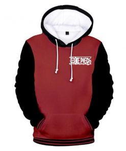 One Piece Red and Black Sweatshirt OMN1111 XXS Official ONE PIECE Merch