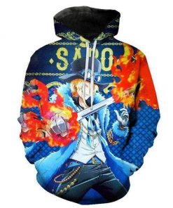 One Piece Sabo Second of the Revolutionary Army Sweatshirt OMN1111 XS Official ONE PIECE Merch