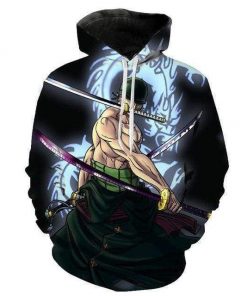 One Piece Zoro the Swordsman Sweatshirt OMN1111 XS Official ONE PIECE Merch