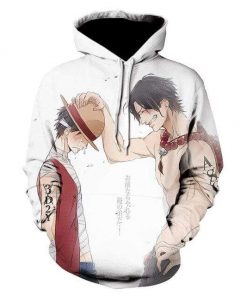 Sweatshirt Monkey D Luffy And Ace OMN1111 S Official ONE PIECE Merch