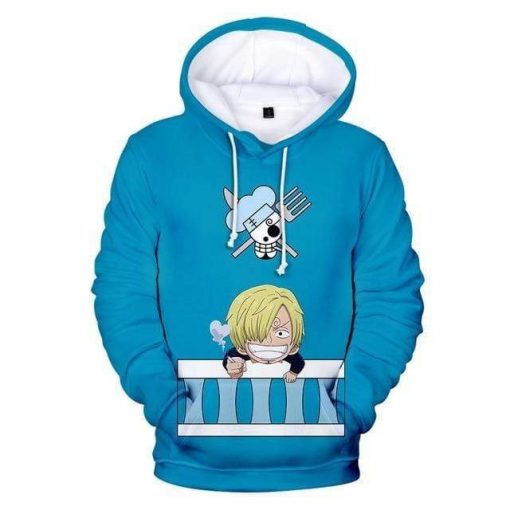 Sweatshirt One Piece Cute Kawaii Sanji OMN1111 100 Official ONE PIECE Merch