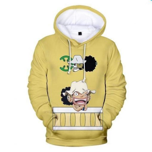 Sweatshirt One Piece Cute Usopp OMN1111 100 Official ONE PIECE Merch