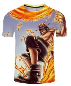 T-Shirt One Piece Ace the Brother of Sabo OMN1111 S Official ONE PIECE Merch