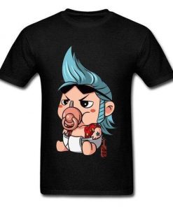 One Piece Cute Baby Franky T-shirt OMN1111 Black / XS Official ONE PIECE Merch