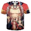 T Shirt One Piece Franky And His Nakama OMN1111 XS Official ONE PIECE Merch