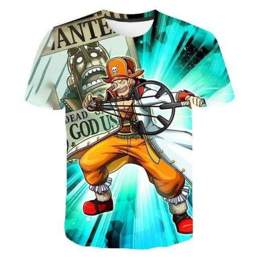 One Piece God Usopp The Sniper T Shirt OMN1111 100 Official ONE PIECE Merch