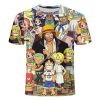 One Piece Kawaii T Shirt Shanks And The Mugiwara Child OMN1111 110 Official ONE PIECE Merch