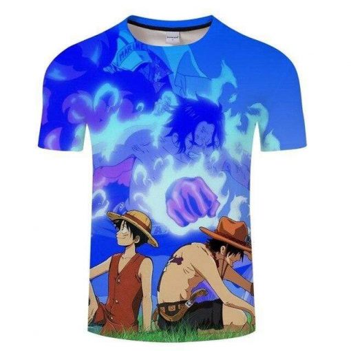 One Piece Death of a Big Brother Ace T-Shirt OMN1111 S Official ONE PIECE Merch