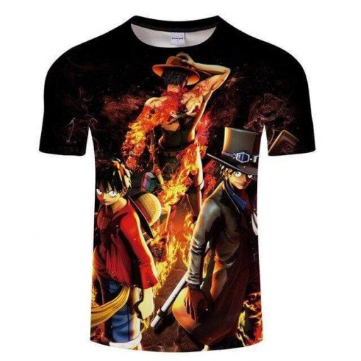 T-Shirt One Piece The Brotherly Bond OMN1111 S Official ONE PIECE Merch