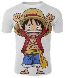 One Piece T-Shirt The Cute Little Luffy OMN1111 XXS Official ONE PIECE Merch