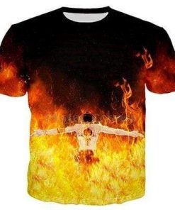 One Piece The Burning Pirate Portgas D Ace T Shirt OMN1111 XS Official ONE PIECE Merch