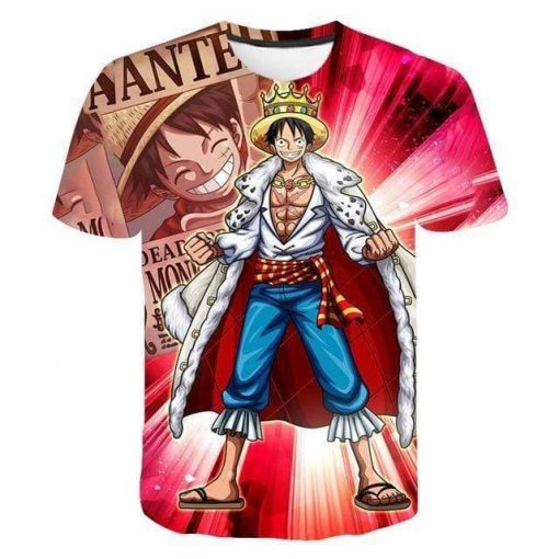One Piece King Luffy T-Shirt OMN1111 100 Official ONE PIECE Merch