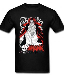 One Piece T-Shirt Luffy's Redheaded Mentor OMN1111 Black / XS Official ONE PIECE Merch