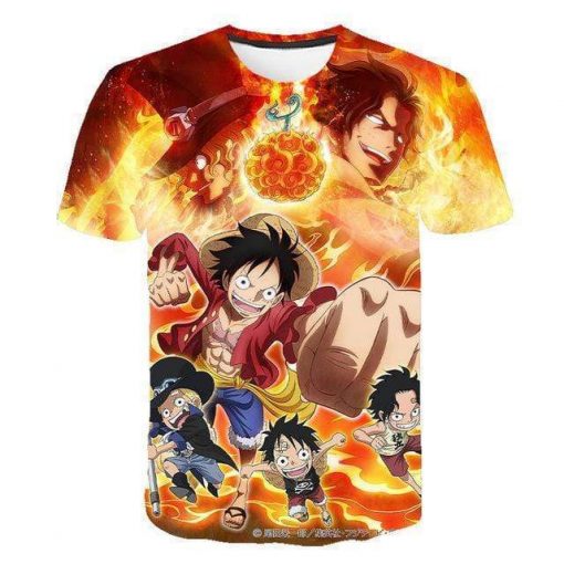 One Piece Brothers of Mount Corvo T Shirt OMN1111 S Official ONE PIECE Merch