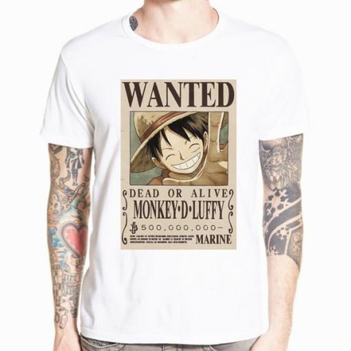 T-Shirt One Piece Luffy Search Notice OMN1111 xs Official ONE PIECE Merch