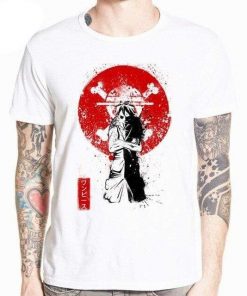 T-Shirt One Piece Luffy and the Blood Moon OMN1111 XS Official ONE PIECE Merch