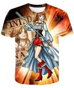 T Shirt One Piece Nami Mistress Of The Weather OMN1111 100 Official ONE PIECE Merch