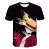 One Piece Style T Shirt Paint Luffy OMN1111 S Official ONE PIECE Merch