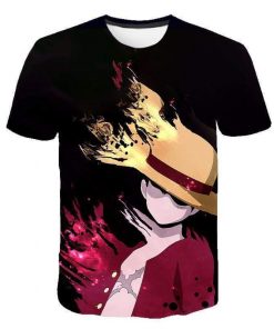 One Piece Style T Shirt Paint Luffy OMN1111 S Official ONE PIECE Merch