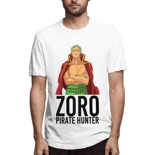 T Shirt One Piece Zoro Pirate Hunter OMN1111 Black / S Official ONE PIECE Merch