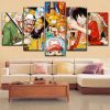 Table One Piece The Crew with Sunny OMN1111 Small / Without frame Official ONE PIECE Merch