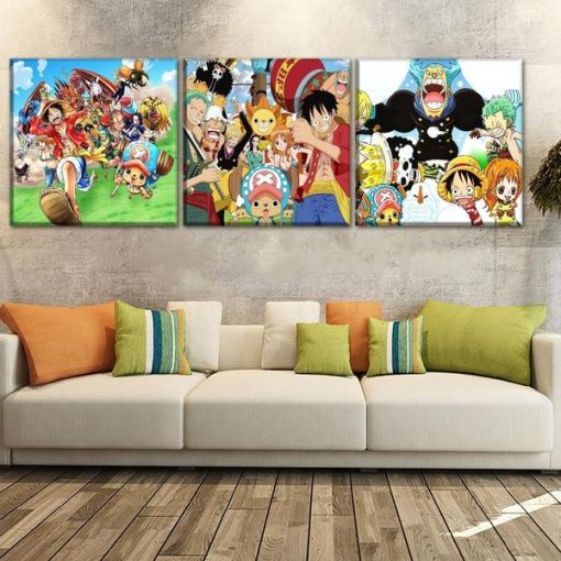 Table One Piece the Straw Hat Crew OMN1111 Très Small / 1 Without frame Official ONE PIECE Merch
