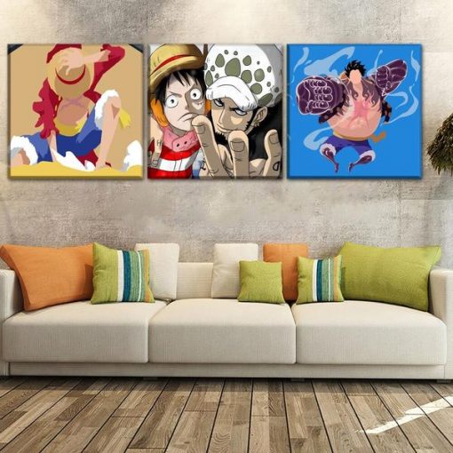 Table One Piece Luffy and Law OMN1111 Très Small / 1 Without frame Official ONE PIECE Merch