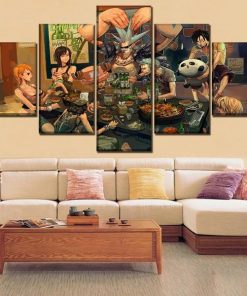 Table One Piece Family Meal OMN1111 Small / Without frame Official ONE PIECE Merch