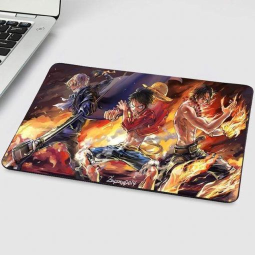 One Piece Mouse Pad The 3 Brothers OMN1111 22X18 cm Official ONE PIECE Merch