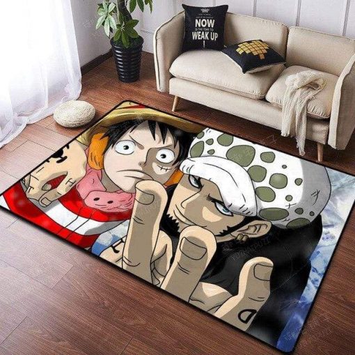 One Piece Luffy And Law Carpet OMN1111 50x80cm Official ONE PIECE Merch
