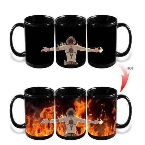 One Piece Ace Magic Mug and its Flames OMN1111 Default Title Official ONE PIECE Merch