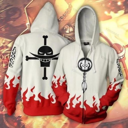 One Piece Portgas D Ace Jacket OMN1111 S Official ONE PIECE Merch