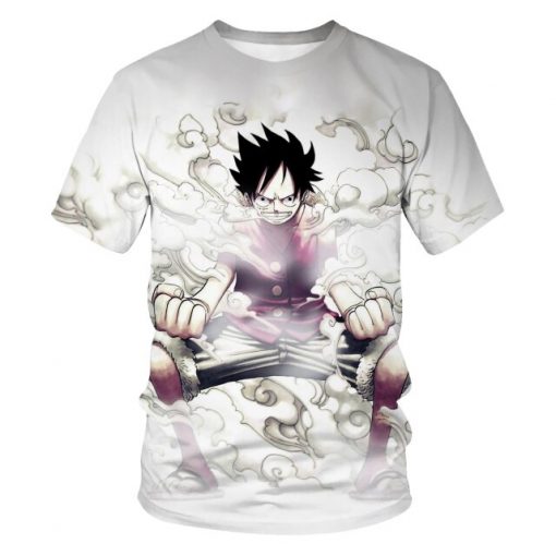 Monkey D Luffy Printing T shirt Children s Clothing Oversized T Shirts One Piece Anime Kids 10.jpg 640x640 10 - One Piece Clothing