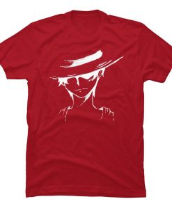 One Piece Monkey D Luffy Sketch Pure Cotton Brand T Shirts Summer Clothes Thanksgiving Day Casual 4 - One Piece Clothing
