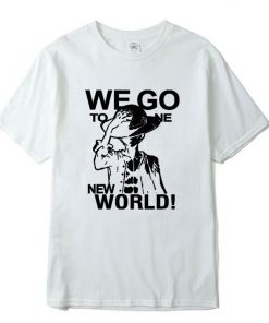 XIN YI Men s T shirt Top Quality 100 cotton anime One Piece men tshirt casual 1 - One Piece Clothing