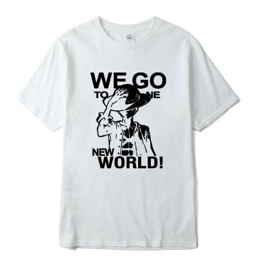 XIN YI Men s T shirt Top Quality 100 cotton anime One Piece men tshirt casual 1 - One Piece Clothing
